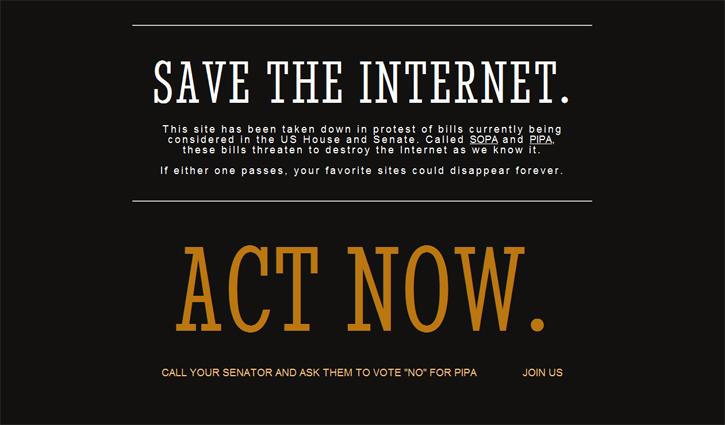 Protest SOPA.org