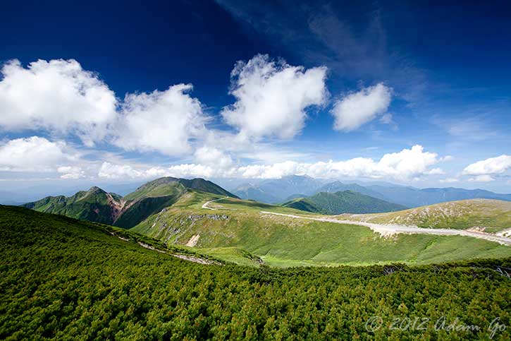 Norikura mountain road